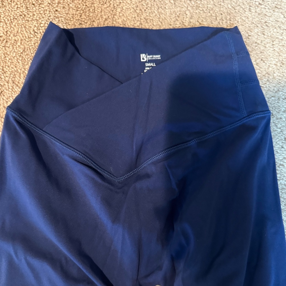 Buffbunny Siren Leggings- Nebula Blue size Small